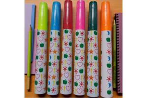 Stempel stiften set 13 Cm 6 Stuks