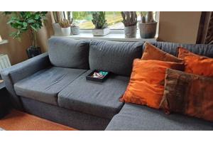 Donkergrijze Hoekbank