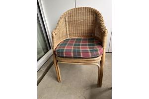 Rotan stoel