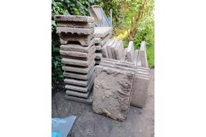 Betontegels 60x40x6 en 30x30x4