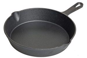 Splinternieuwe gietijzeren koekenpannen/skillets.