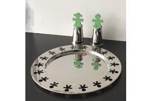 Alessi  schaal en peper & zout