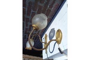 Wandlamp messing te koop
