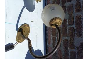 Wandlamp messing te koop