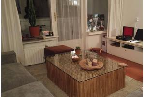 Handgemaakte houten organische salontafel