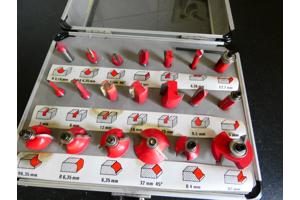 Doosje met 20 Houtfrezen