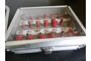 Doosje met 20 Houtfrezen