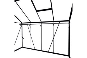 Tuinkas Kate II zwart VG 3mm