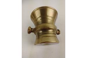 Koperen (apothekers) vijzel en stamper