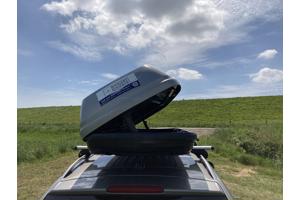 Dakkoffer 430 liter te huur