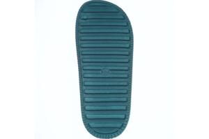 Heren slippers effen groen 41