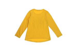 Seagull longsleeve t-shirt okergeel vlinder glitter 158/164