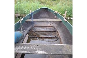 Stalen vlet/roeiboot te koop