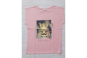 Glo-story t-shirt roze tijger M