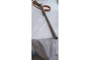 Antiek vrijgesteld percussie dubbelloops geweer