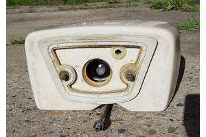 70's Camee kleurig SPHINX duoblok toilet, wastafel, planchet