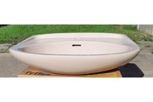 70's Camee kleurig SPHINX duoblok toilet, wastafel, planchet