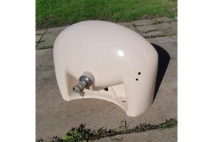 70's Camee kleurig SPHINX duoblok toilet, wastafel, planchet