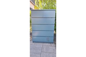 Malm kledingkast lades