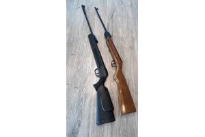 Twee 4,5mm luchtbuksen