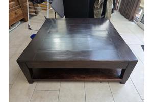 Teakhouten salontafel