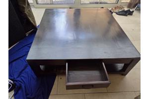 Teakhouten salontafel