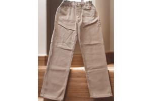 Jeans beige perzik kleur recht model L