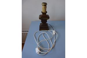 Brons lampvoet met snoer bronzen voet lamp 33 cm 3,5 kg