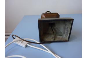 Brons lampvoet met snoer bronzen voet lamp 33 cm 3,5 kg