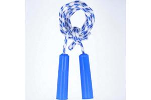 Fun toys springtouw blauw lengte 2.20M