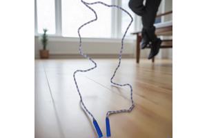 Fun toys springtouw blauw lengte 2.20M