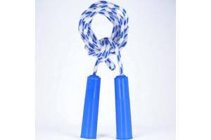 Fun toys springtouw blauw lengte 2.20M
