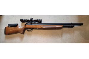 Benjamin marauder wood pcp geweer