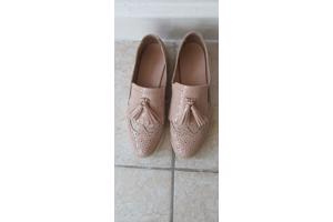 Roze Oxford schoenen