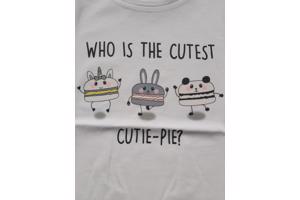 Glo-Story t-shirt cutest pie wit 140