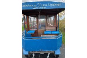 Te koop Paarden/Trekker Tram ± 30 pers