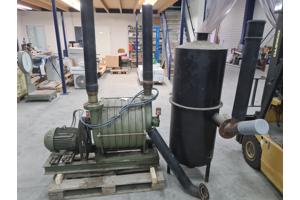 stoom afzuiging instalatie