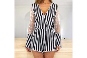 Emmash Paris playsuit gestreept M/38