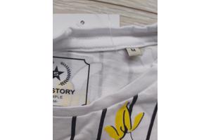 Glo-story t-shirt wit banana strike M