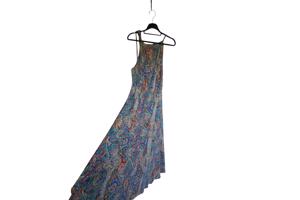 Luchtige zomerjurk meerkleurig XXL