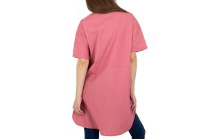 JCL oversized lange blouse roze S/M