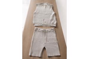 Emma&Ashley 2 delige zomer set creme M/L