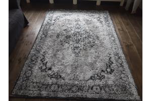 Tabriz vloerkleed grijs/groen