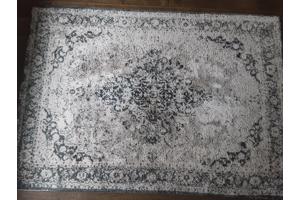 Tabriz vloerkleed grijs/groen