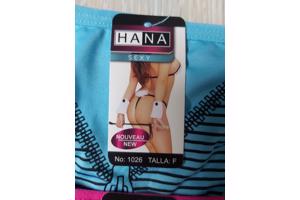 3x Hana strings rits one size creme roze blauw