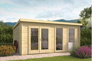 Blokhut - Tuinhuis Annabel | 40 mm | vuren onbehandeld