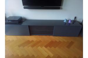 Tv-kast dressoir antracietgrijs modern