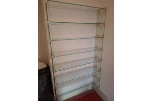 Glazen stelling (zelf samenstellen)