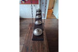 Salontafel met bijpassende lamp