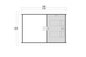 NIEUW tuinhuis Murano 3 Set